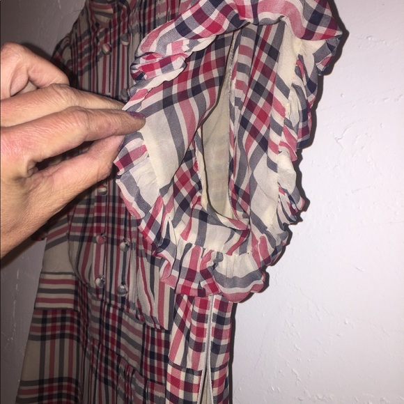 DEAL💥Juicy Couture Silk Mock Neck Victorian - Picture 4 of 6